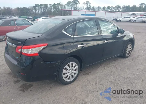 2014 Nissan Sentra Sv z USA, uszkodzony, nr VIN 3N1AB7APXEL694602